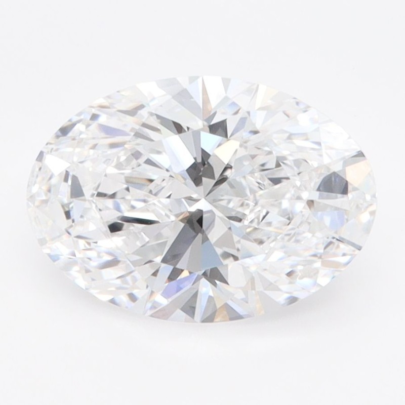 Diament laboratoryjny bezbarwny szlif owalny, 2.53ct, VVS1, D, IGI LG692560342